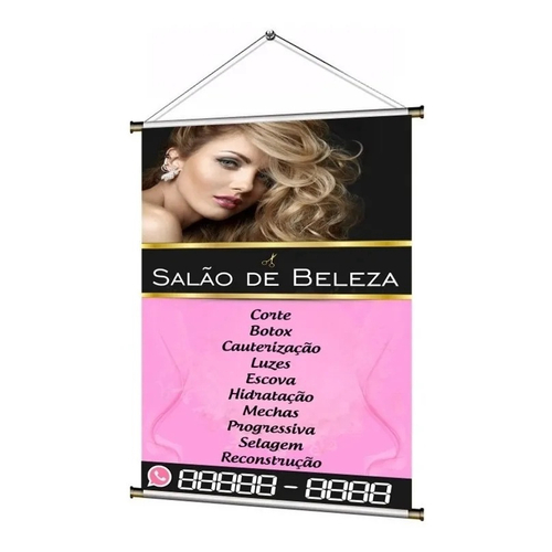 Banner salão de beleza