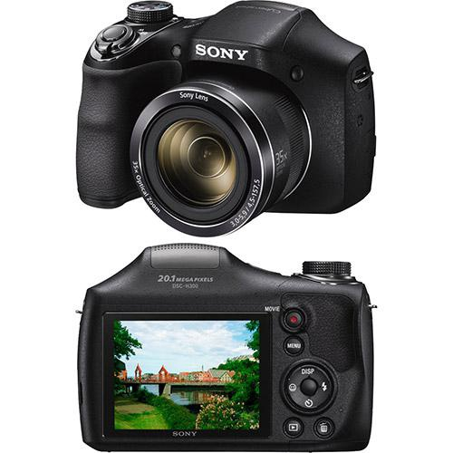 Câmera Digital Sony Dsc-H300 20.mp 35X HD Em Promoção | Ofertas Na ...