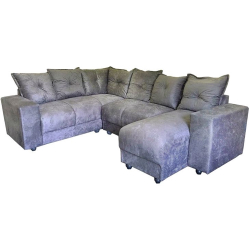 Sofá de Canto 6 Lugares com Chaise 5070 Cinza Almofadas Soltas Tecido Suede é boa?