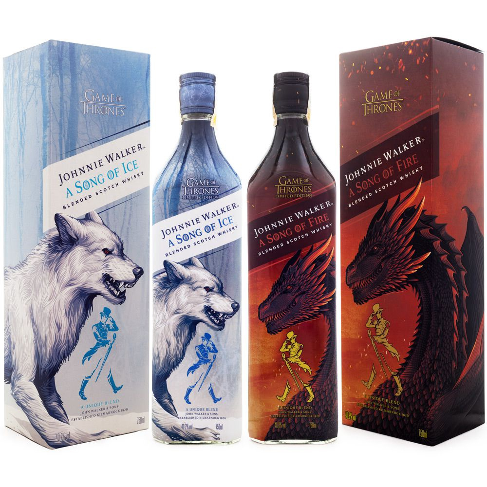 Whisky Johnnie Walker A Song Of Fire 750ml - Edição Limitada