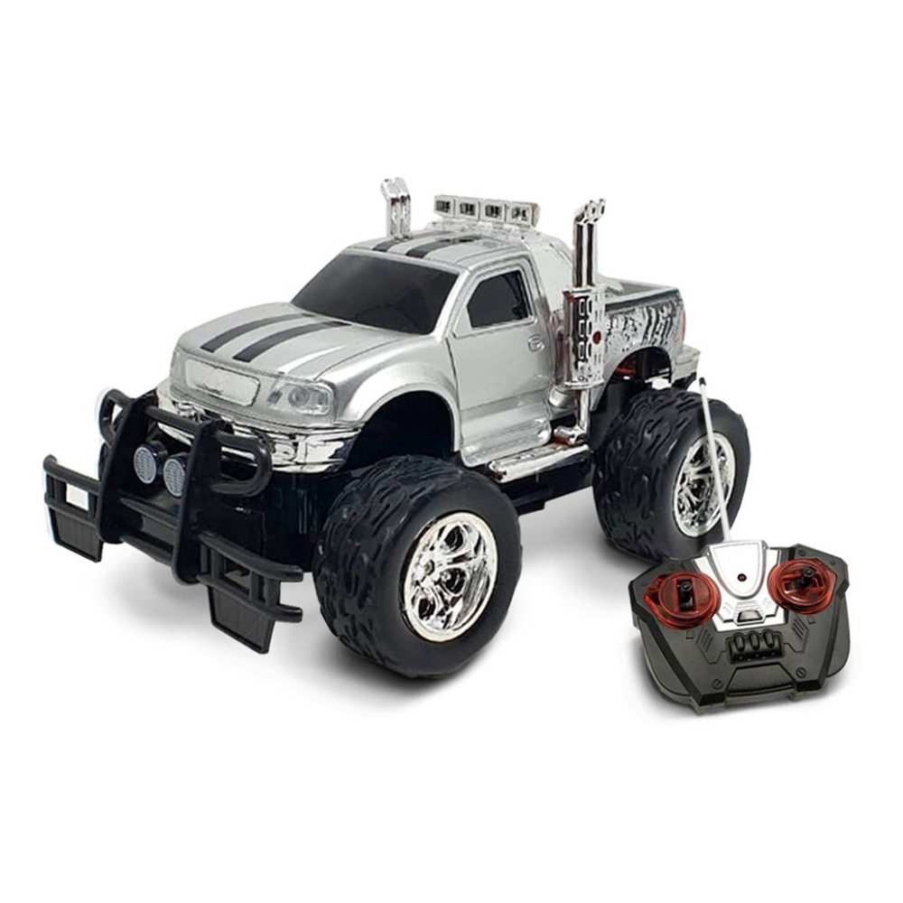 Carro Carrinho Controle Remoto Jeap 4x4 Off Road A Pilha no Shoptime