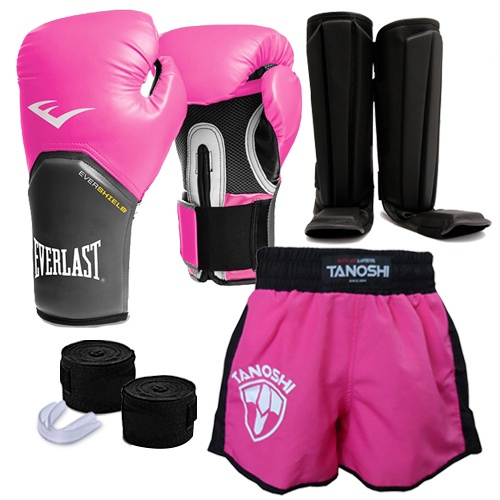 Luva everlast 2024 rosa 12oz