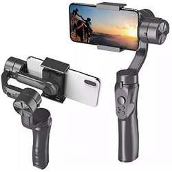 Estabilizador de câmera e celular handheld gimbal H4 3 eixos Menor preço em Estabilizador de câmera e celular handheld gimbal H4 3 eixos