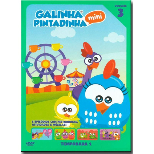 DVD Galinha Pintadinha 3