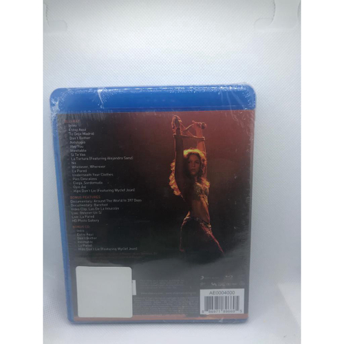 Blu Ray E Cd Shakira Oral Fixation Tour Em Promoção Na Americanas