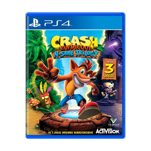 Jogo Crash bandicoot n sane trilogy PS4 em Promoção na Americanas