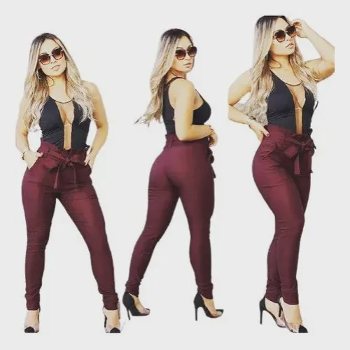 Calça clochard hot sale com body