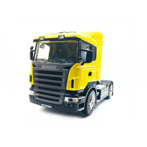 Caminhão de controle remoto scania 124 mini tamiya escala 1:18 rc 3ch vh  miniaturas 