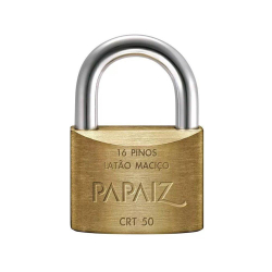 Cadeado Papaiz Tetra Chave 50mm Menor preço em Cadeado Papaiz Tetra Chave 50mm