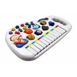 Teclado Infantil Piano Brinquedo Musical Com Karaoke E Microfone Para  Crianças - LIZ BABY TOY - Piano / Teclado de Brinquedo - Magazine Luiza