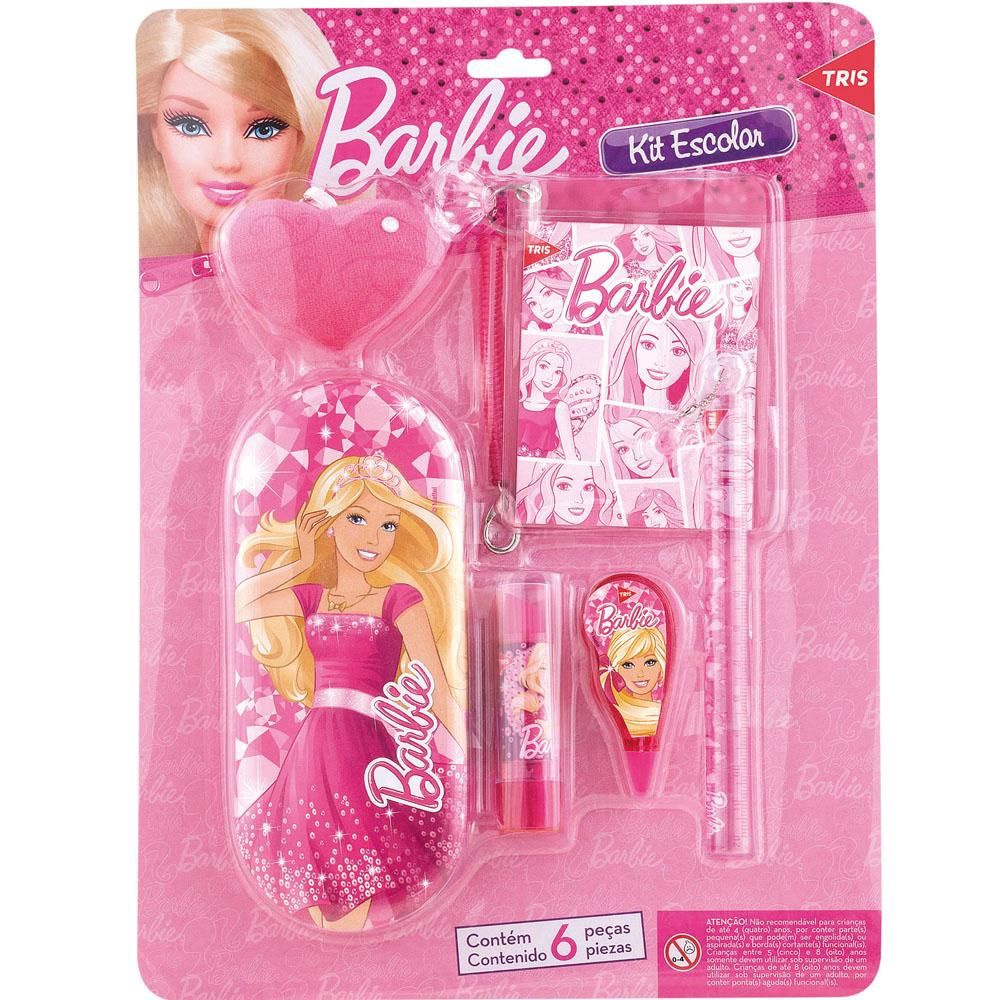 Kit 6 Roupas Da Barbie