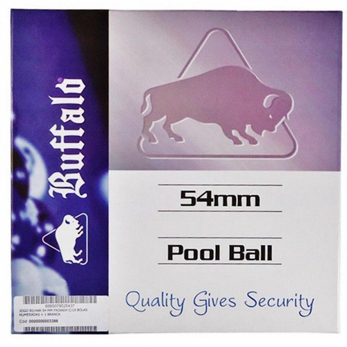 Bala bilhar 54mm  Black Friday Pontofrio