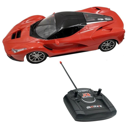 Carrinho Controle Remoto 1:16 Vermelho, Importway,Tamanho único