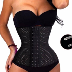 Cinta Modeladora Redutora Abdominal Espartilho Barbatana Modela Afina Relaxa Os Músculos Pós Parto é boa?