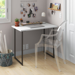 Escrivaninha Mesa de Computador Home Office - Branco Menor preço em Escrivaninha Mesa de Computador Home Office - Branco