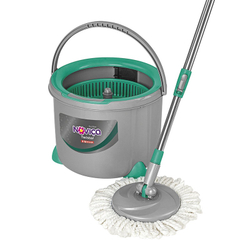Esfregão Mop Twister Bt 1902 Noviça 6 Litros - Bettanin - Cinza / Verde Menor preço em Esfregão Mop Twister Bt 1902 Noviça 6 Litros - Bettanin - Cinza / Verde
