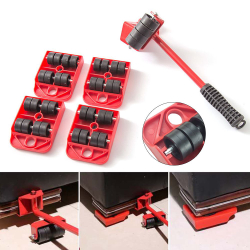 Kit 5 Movedor Rodinhas Para Mudança De Móveis Grandes 360º Suporte de Carga é boa?