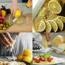 Mão de Aço inoxidável Ralador de Queijo Noz-moscada Limão Citrus Zester Microplane reino unido é boa?