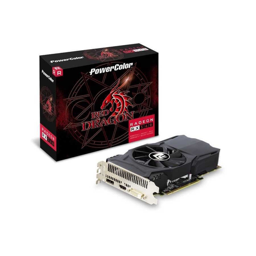 Placa de Video amd Radeon rx 560 Red Dragon 4GB GDDR5 axrx 560 4GBD5 DH OC powercolor em Promocao na Americanas