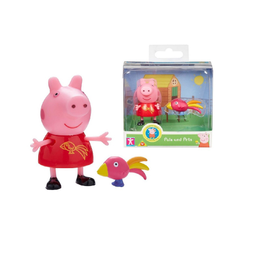 Boneca Peppa Pig 06cm - Amigos E Pets Brinquedo - Sunny