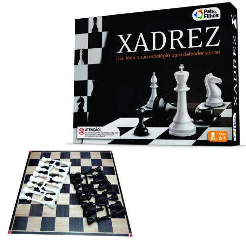 Place Games Xadrez Jogo de Tabuleiro Pais e Filhos 1155