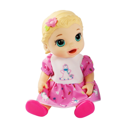 Roupa Boneca Baby Alive - Vestido Unicornio - Laço De Fita