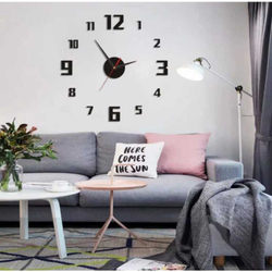 Relógio Grande de Parede Tipo 3D Luxo Acrílico Nº 7CM 5CM Autocolante Decoração da Casa Sala Escritório Cozinha Quarto Menor preço em Relógio Grande de Parede Tipo 3D Luxo Acrílico Nº 7CM 5CM Autocolante Decoração da Casa Sala Escritório Cozinha Quarto