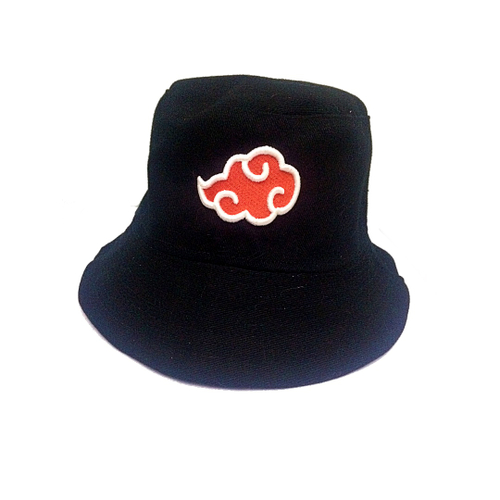 Chapéu Bucket Hat Naruto Akatsuki Nuvem Vermelha - Rosa