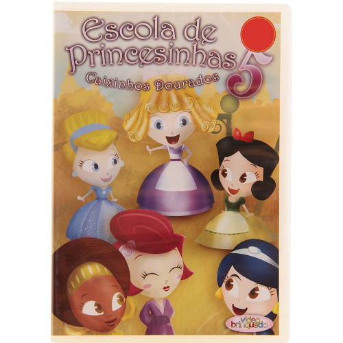 Kit 3 DVDs Escola de Princesinhas (Usado)