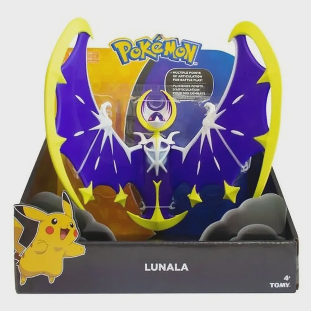 Pokemon lendario articulado lunala 22 cm dtc