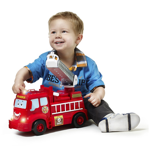 Caminhão de Bombeiro Infantil de Brinquedo Com Sirene no Shoptime