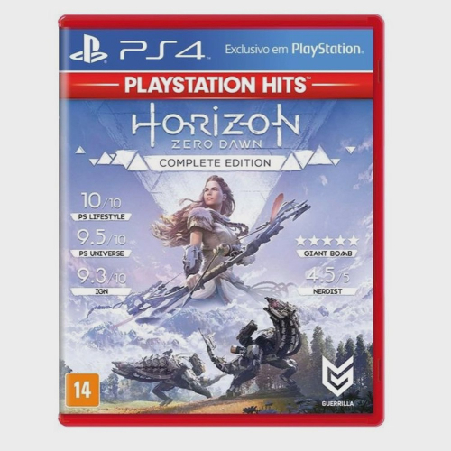 Jogo Horizon Zero Dawn Complete Edition Ps4 Mídia Física