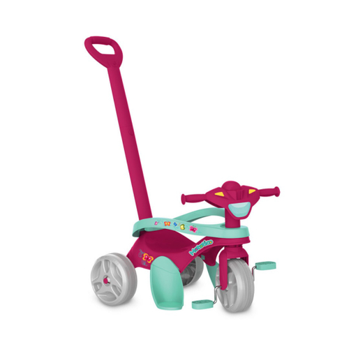 Triciclo Velotrol Infantil Bebe Motoca - Rosa + Empurrador na Americanas  Empresas