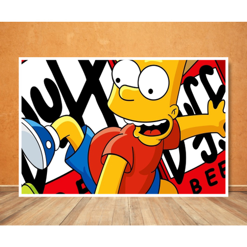 Mousepad Bart Simpson Desenho Infantil Simpsons Tv em Promoção na Americanas