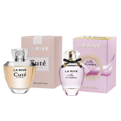 Kit Perfume Cuté 100ml + In Flames 90ml La Rive é boa?