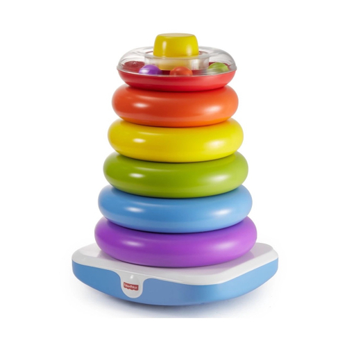 Brinquedo Para Bebe Piramide de Argolas Gigante Fisher Price em