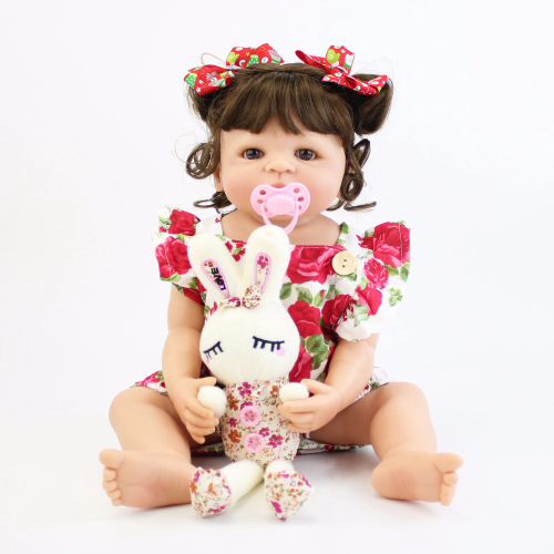 Bebe Reborn Menina Fada Madrinha Real Boneca bk Morena Princesa no Shoptime