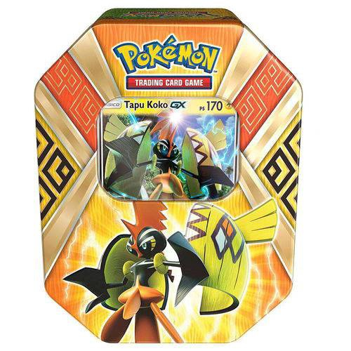 Lata Pokemon Tapu Koko gx Tapu bulu gx Original Copag em Promoção na  Americanas