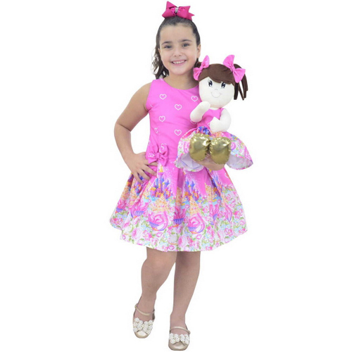 Vestido infantil Barbie em Promoção na Americanas