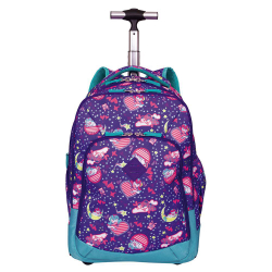 Mochila Carrinho 2 Compartimentos Sestini Rolling Unistars Menor preço em Mochila Carrinho 2 Compartimentos Sestini Rolling Unistars