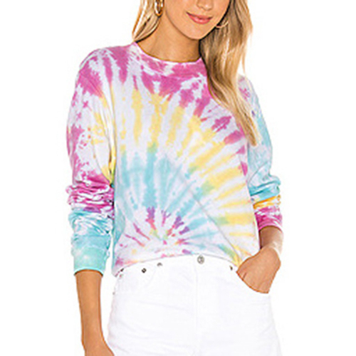 moletom com capuz tie dye