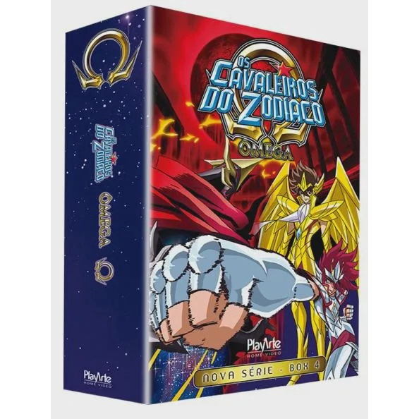 CAVALEIROS DO ZODÍACO - ÔMEGA 02ª TEMPORADA BOX 2 (3 DVDS) (QTD: 3) -  Masami Kurumada - DVD