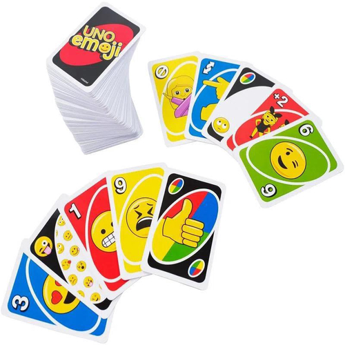 Jogo De Cartas - Uno - Emojis - Mattel em Promoção na Americanas