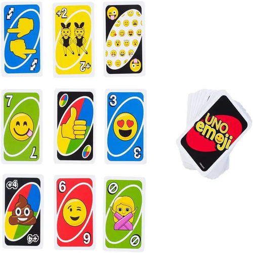 Jogo De Cartas - Uno - Emojis - Mattel em Promoção na Americanas