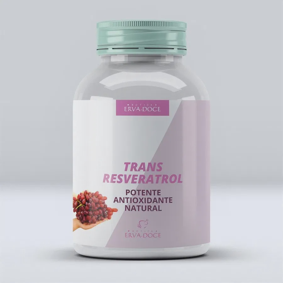 Trans-Resveratrol 100mg 30 Capsulas em Promoção na Americanas