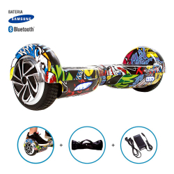 Hoverboard 6,5 Hip-Hop HoverboardX Bateria Samsung Bluetooth Smart Balance é boa?