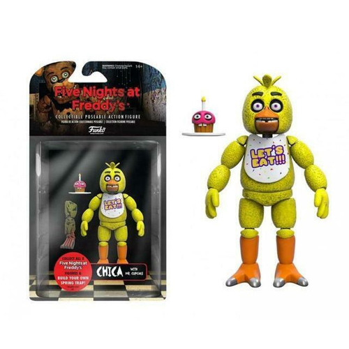 Kit 5 bonecos five nights at freddys fnaf articulados com luz LED na  Americanas Empresas