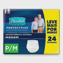 Roupa Íntima Plenitud Protect Plus Unissex Tamanho p/m 24 Unidades Leve Mais Por Menos Menor preço em Roupa Íntima Plenitud Protect Plus Unissex Tamanho p/m 24 Unidades Leve Mais Por Menos