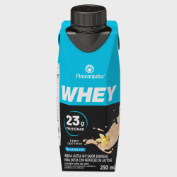 Bebida Láctea Piracanjuba Whey Zero Lactose Baunilha 250ml é boa?