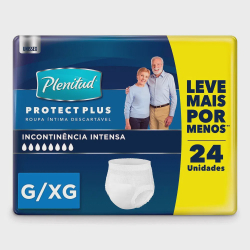 Roupa Íntima Plenitud Protect Plus Unissex Tamanho g/xg 24 Unidades Leve Mais Por Menos Menor preço em Roupa Íntima Plenitud Protect Plus Unissex Tamanho g/xg 24 Unidades Leve Mais Por Menos